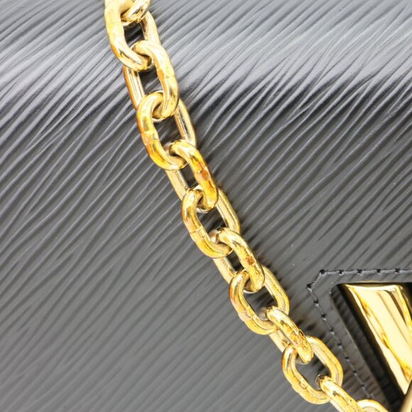 Louis Vuitton  Twist MM Epi Leather Chain Shoulder Bag Black - Picture 7 of 15